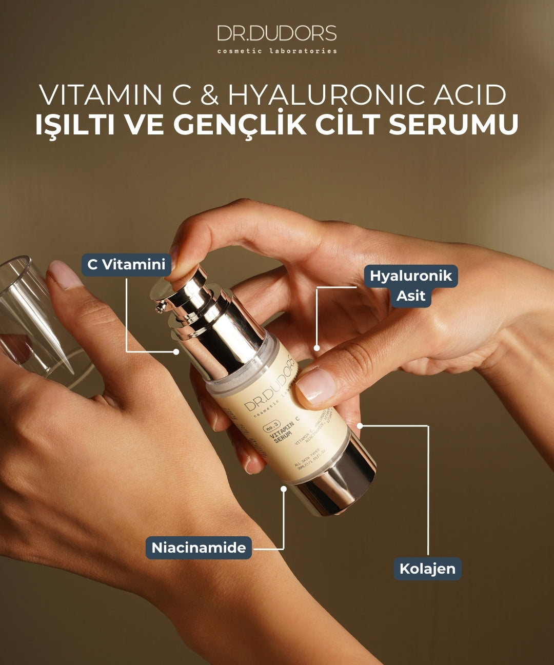 C Vitamini Serumu: Parlak ve Lekelerden Arınmış Cilt