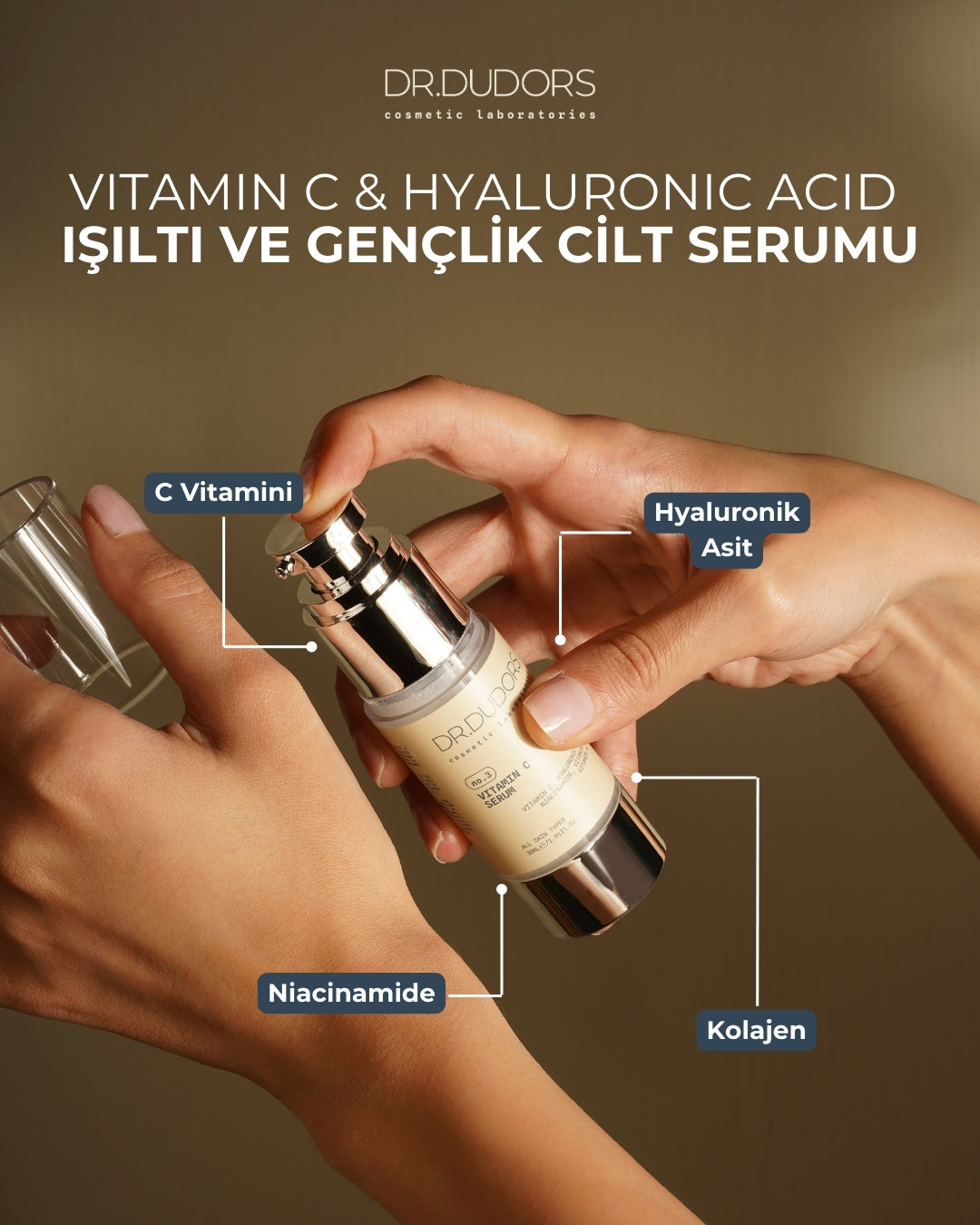 C Vitamini Serumu: Parlak ve Lekelerden Arınmış Cilt
