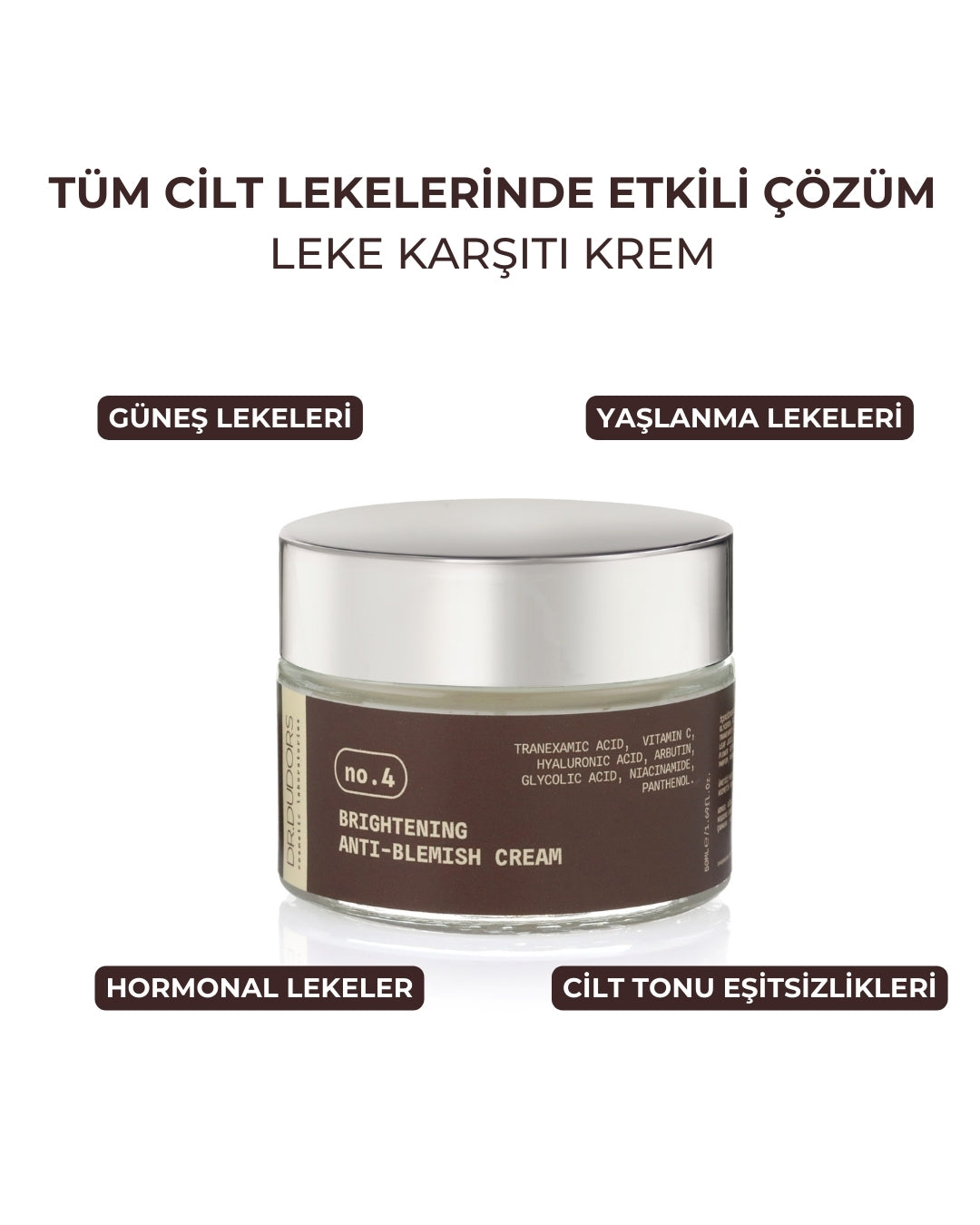 Leke Karşıtı Cilt Tonu Eşitleyici Krem