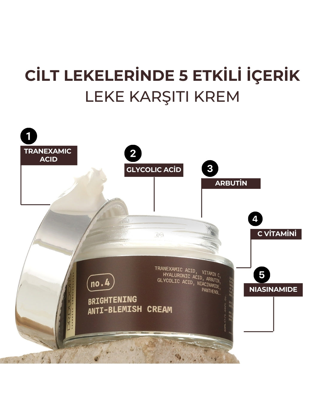 Leke Karşıtı Cilt Tonu Eşitleyici Krem