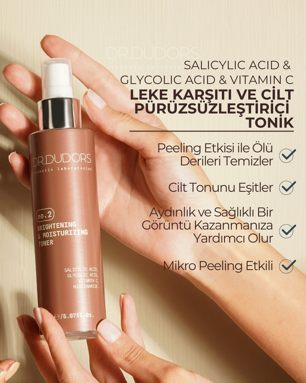 Glikolik & Salisilik Asit Tonik